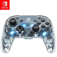PDP Afterglow Deluxe Controller Transparent Nintendo Switch