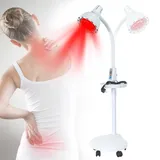 ARBGO Infrarot Lampe 275W Rotlichtlampe Wärmelampe Infrarotlampe mit Ständer Stehlampe Infrarot Licht Infrarotstrahler Einstellbare Temperatur Rotlicht Strahler für Leichtigkeit Muskelschmerzen