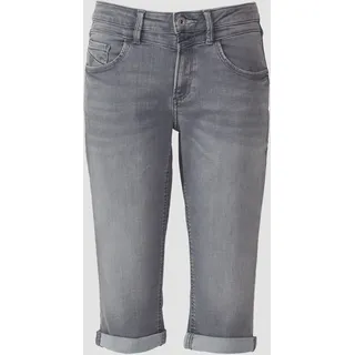 QS - Capri-Jeans Catie / Slim Fit / Mid Rise, Damen, grau, 38