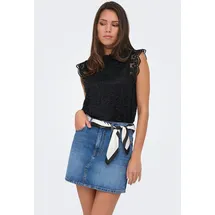 Jdy JDYLOTAS S/L LACE TOP JRS Schwarz L