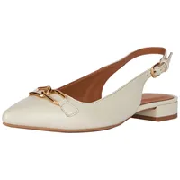 GEOX D CHARYSSA Ballet Flat, LT Sand, 36 EU