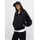 bonprix Blouson BONPRIX, Damen, Gr. 40/42 (M), schwarz, Sweatware, Obermaterial: 48% Polyester, 48% Viskose, 4% Elasthan, unifarben, oversize taillenbedeckt, Rippbündchen, Jacken Blouson, aus Sweatware mit Stehkragen und Eingriffstaschen