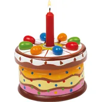Legler Small foot 2483 - Spieluhr Geburtstagstorte, Melodie: Zum Geburtstag viel Glück...