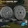 trex sport Hantelscheiben Set 20 kg Kunststoff Gewichte 4x5 kg schwarz