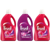 PERWOLL Flüssig-Set 3x 52 Waschladungen (156WL) 2x Color & 1x Color Blütenrausch, Feinwaschmittel-Set reinigt sanft und erneuert Farben und Fasern, mit Dreifach-Renew-Technologie