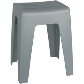 Wenko Badhocker Kumba grau 38x47x32 cm