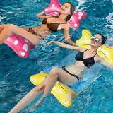 Aufblasbare Wasserhängematte 4-in-1 Pool Lounge für Erwachsene Kinder