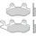 Brembo Bremsbelagsatz, Scheibenbremse 07SU12SP