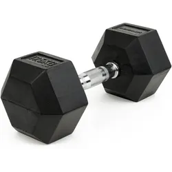 Kurzhantel Gummi Hex 17.5 kg Gewichtheben Unisex bunt 17.5kg