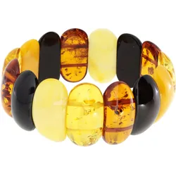 Armband OSTSEE-SCHMUCK "Ostsee-Schmuck Armband Lissa Armband Lissa", braun, Armbänder, Damen, 19cm, Bernstein