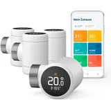 tado° Smartes Heizkörperthermostat X 4er-Set