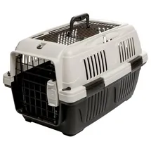 dehner lieblinge Transportbox Robbi, Hellgrau, Dunkelgrau