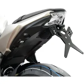 Zieger Kennzeichenhalter X-Line für Kawasaki Z650 17-23 Schwarz