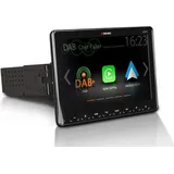 Zenec Z-N875 1-Din Autoradio, Multimediasystem mit 9“/22,9 cm Touchscreen, Mediencenter mit DAB+, Apple CarPlay und Android Auto, für PKWs Reisemobile