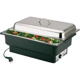 APS Elektro-Chafing Dish ECO Speisewärmer, Schwarz