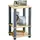 KESPER Regal 34 x 29 x 58,5 cm Grau
