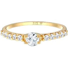 ELLI PREMIUM Elli Ring gold | transparent 58
