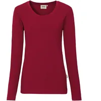 Hakro Damen Longsleeve Mikralinar® weinrot