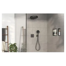 Hansgrohe ShowerSelect Comfort Q Duschthermostat Unterputz für 2 Verbraucher Brushed Black Chrome 15583340