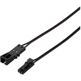 Halemeier LED 3 fach Verteiler sw 0.18m Ltg, 3 x Buchse