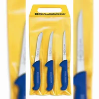 Friedr. Dick ErgoGrip Messerset 3-tlg. 15 cm flexibel Blau