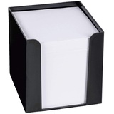Brunnen König und Ebhardt König & Ebhardt 860101090 Zettelbox schwarz, gefüllt mit 700 Blatt) weiß