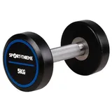 Sport-Thieme Kompakthantel PU Pro Kurzhantel 5 kg schwarz-blau