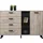 INOSIGN Sideboard Umbria 137,5 x 90,5 x 40 cm Grau