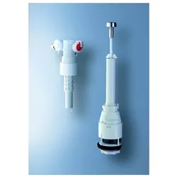 Grohe Austauschgarnitur für Aufsatz-Spülkästen Mattchrom/Chrom