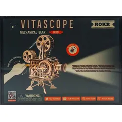 Vitascope Mechanisch 3-D Puzzle, Holz, S