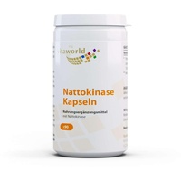 vitaworld Nattoninase 100 mg, 2000 F.U. pro Kapsel, Frei von Vitamin K2, Innovative DRCAPS®, Vegan, 90 Kapseln