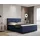 panda möbel Boxspringbett 160 x 200 cm Dunkelblau