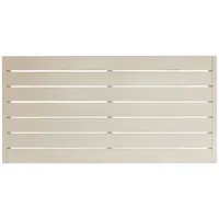 Andrewex Sichtschutzelement Faro 180 x 90 cm Beige Holz
