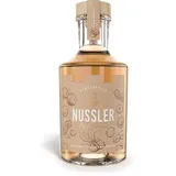 Burgen Nussler Cask – Haselnuss, Erdnuss & Pistazien Spirituose – Handgefertigter Nussbrand im Kastanienfass gereift (35% Vol.) – 0,5L inkl. Geschenkverpackung