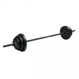 IRON GYM Einstellbare Langhantel Set 20 kg schwarz
