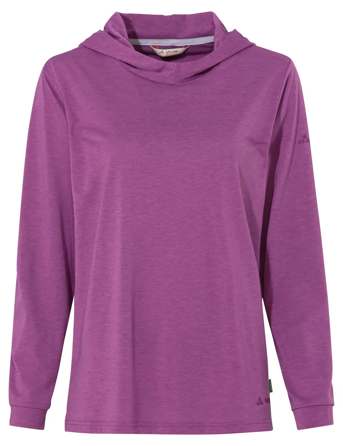 Vaude Women's Mineo LS Hoody Kapuzenpullover Damen lila 40