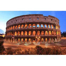Fototapete PAPERMOON "Colosseum", bunt, B:3,50m L:2,60m, Vlies, Tapeten
