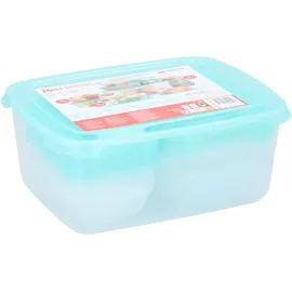 Alpina Frischhaltedosen Set 13-teilig blau 24 x 13 x 30,5 cm 0,5 l