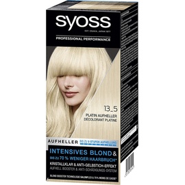 Haarfarbe-Tönung Syoss Coloration, 13-5 Platin Aufheller, 3er Pack (3 x 157 ml)