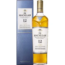 Macallan 12 Years Old Triple Cask Matured Single Malt Scotch 40% vol 0,7 l Geschenkbox