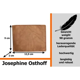 Josephine Osthoff Handtaschen-Manufaktur Josephine Osthoff Geldbörse Herren Portemonnaie safari