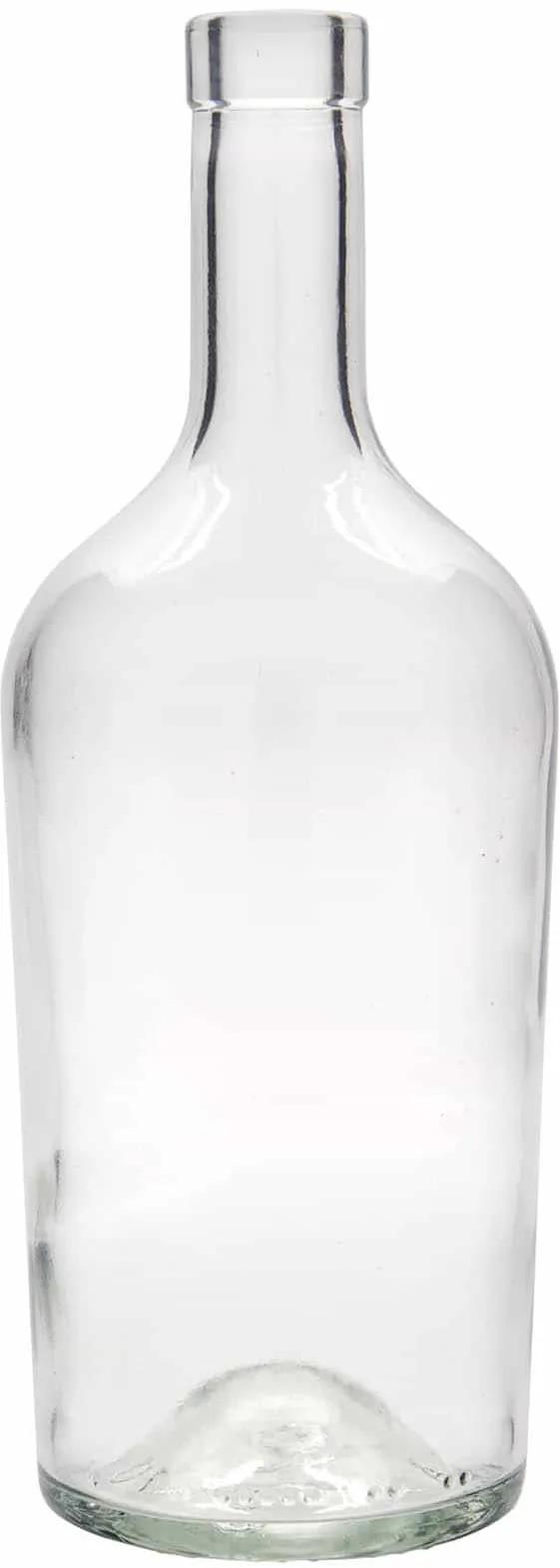 Botella de vidrio 'Margarethe' de 700 ml, boca: corcho