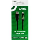 ORB Xbox One - LED Controller Charge Cable 3m (ORB),