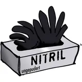 leipold doehle 14680 100 St. Nitril Einweghandschuh Größe (Handschuhe): 7, S