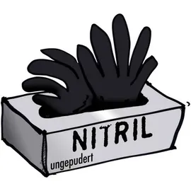 leipold doehle 14680 100 St. Nitril Einweghandschuh Größe (Handschuhe): 7, S