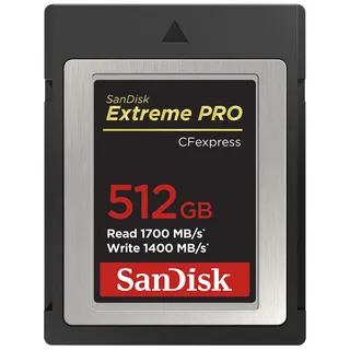 SanDisk Extreme PRO 512 GB Kompaktflash