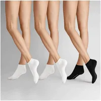 Hudson Unisex Sneakersocken, 3er Pack - Easy, Komfortbund, kurze