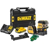 DeWalt DCE825D1G18 5-Punkt-Kreuzlinienlaser Grün selbstnivellierend IP54