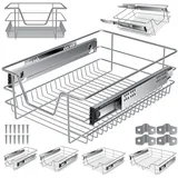 KESSER® Teleskopschublade ? Küchenschublade ? Küchenschrank ? Korbauszug ? Schrankauszug ? Vollauszug ? Schublade