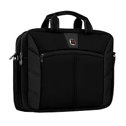 WENGER Laptoptasche Sherpa Kunstfaser schwarz 600653 bis 40,6 cm (16 Zoll)